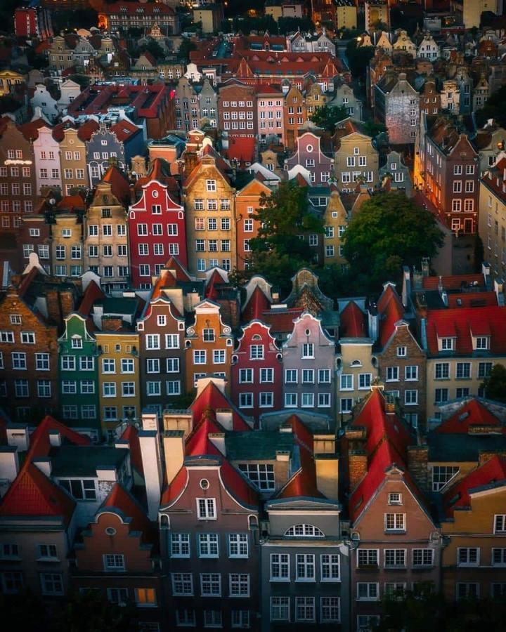 Gdansk Centrum - Apartament 3 - Pokojowy Z Duzym Tarasem Dış mekan fotoğraf