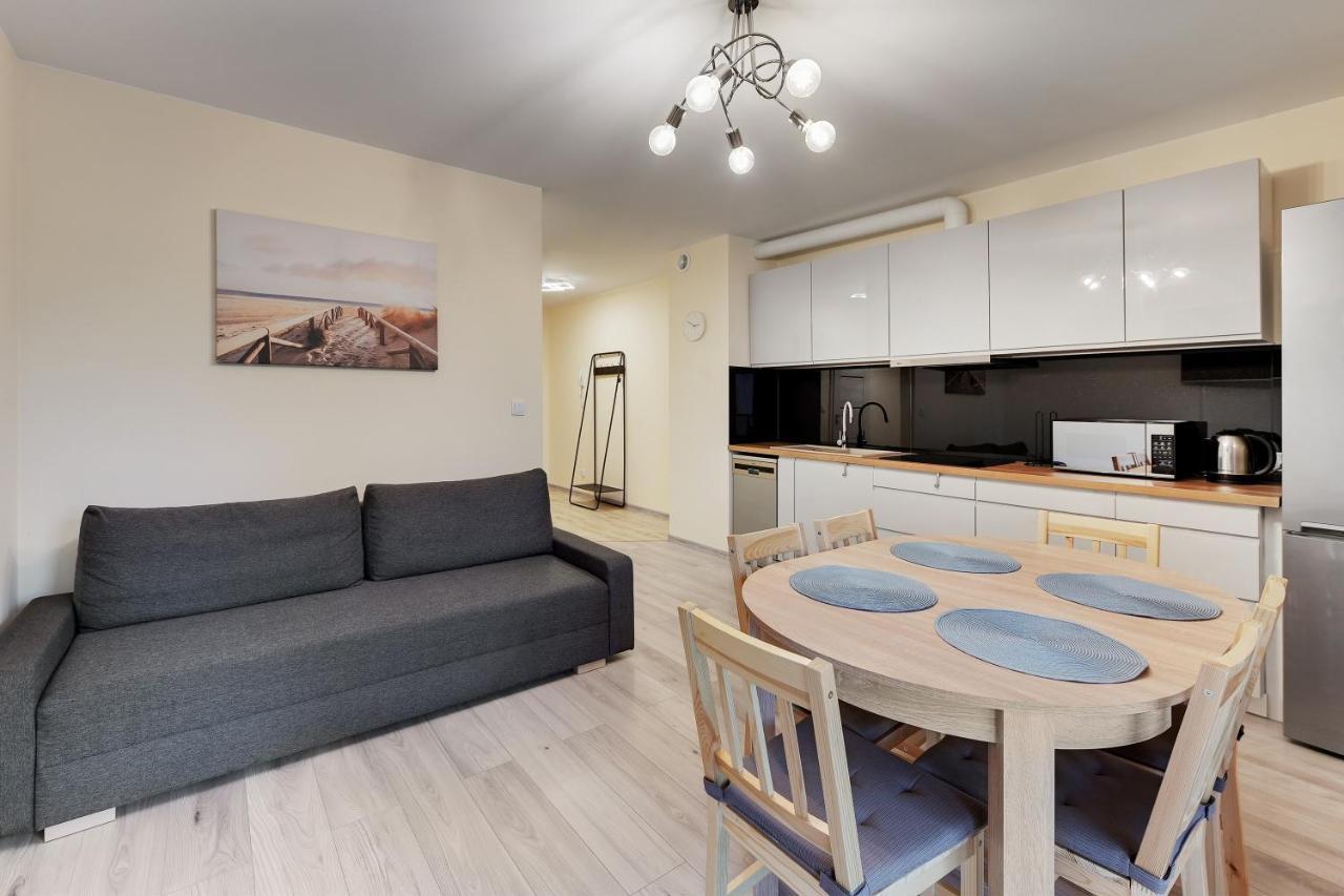 Gdansk Centrum - Apartament 3 - Pokojowy Z Duzym Tarasem Dış mekan fotoğraf