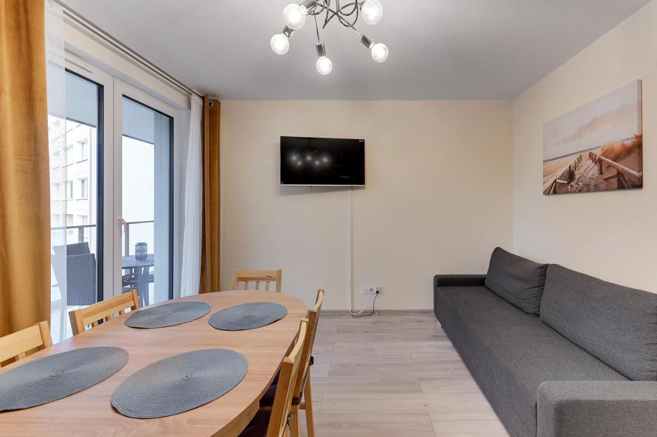 Gdansk Centrum - Apartament 3 - Pokojowy Z Duzym Tarasem Dış mekan fotoğraf
