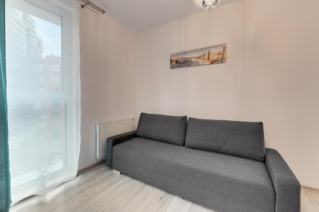 Gdansk Centrum - Apartament 3 - Pokojowy Z Duzym Tarasem Dış mekan fotoğraf