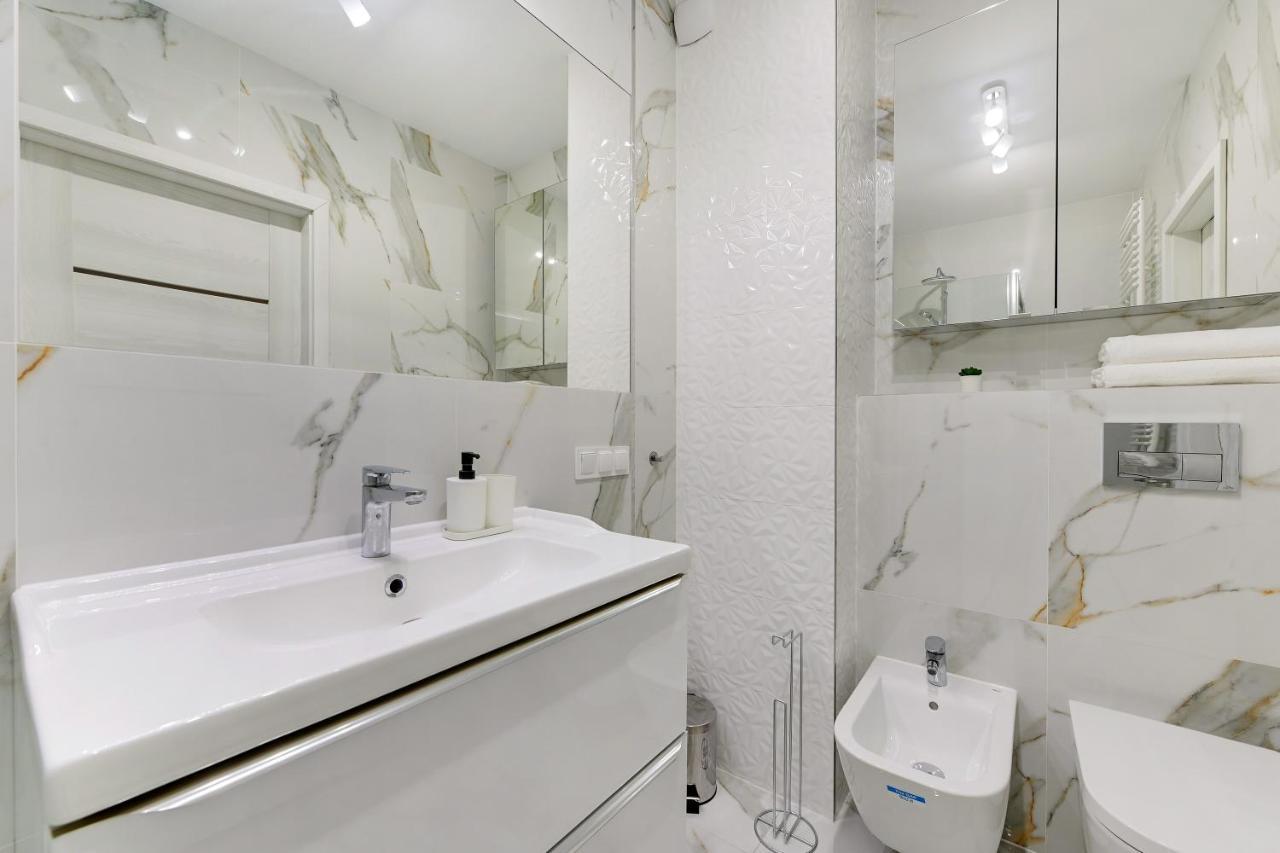 Gdansk Centrum - Apartament 3 - Pokojowy Z Duzym Tarasem Dış mekan fotoğraf