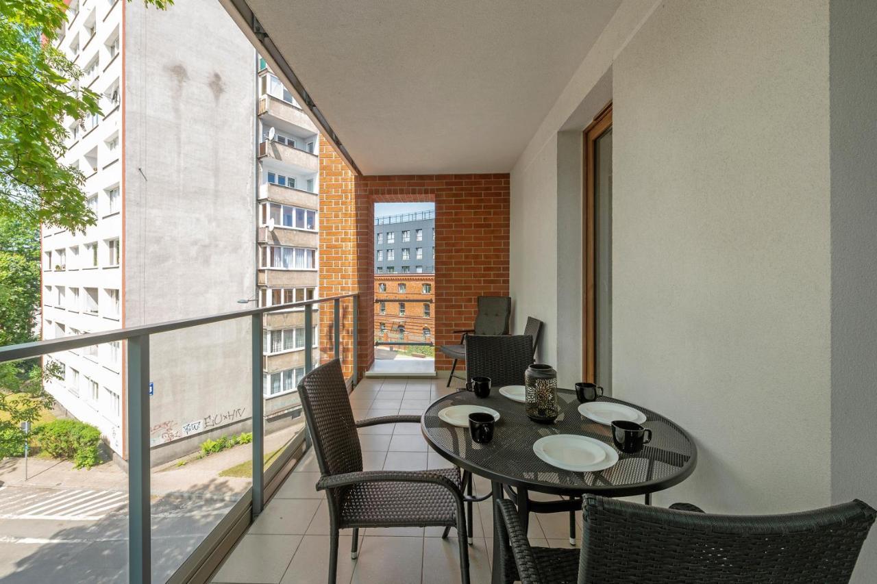 Gdansk Centrum - Apartament 3 - Pokojowy Z Duzym Tarasem Dış mekan fotoğraf